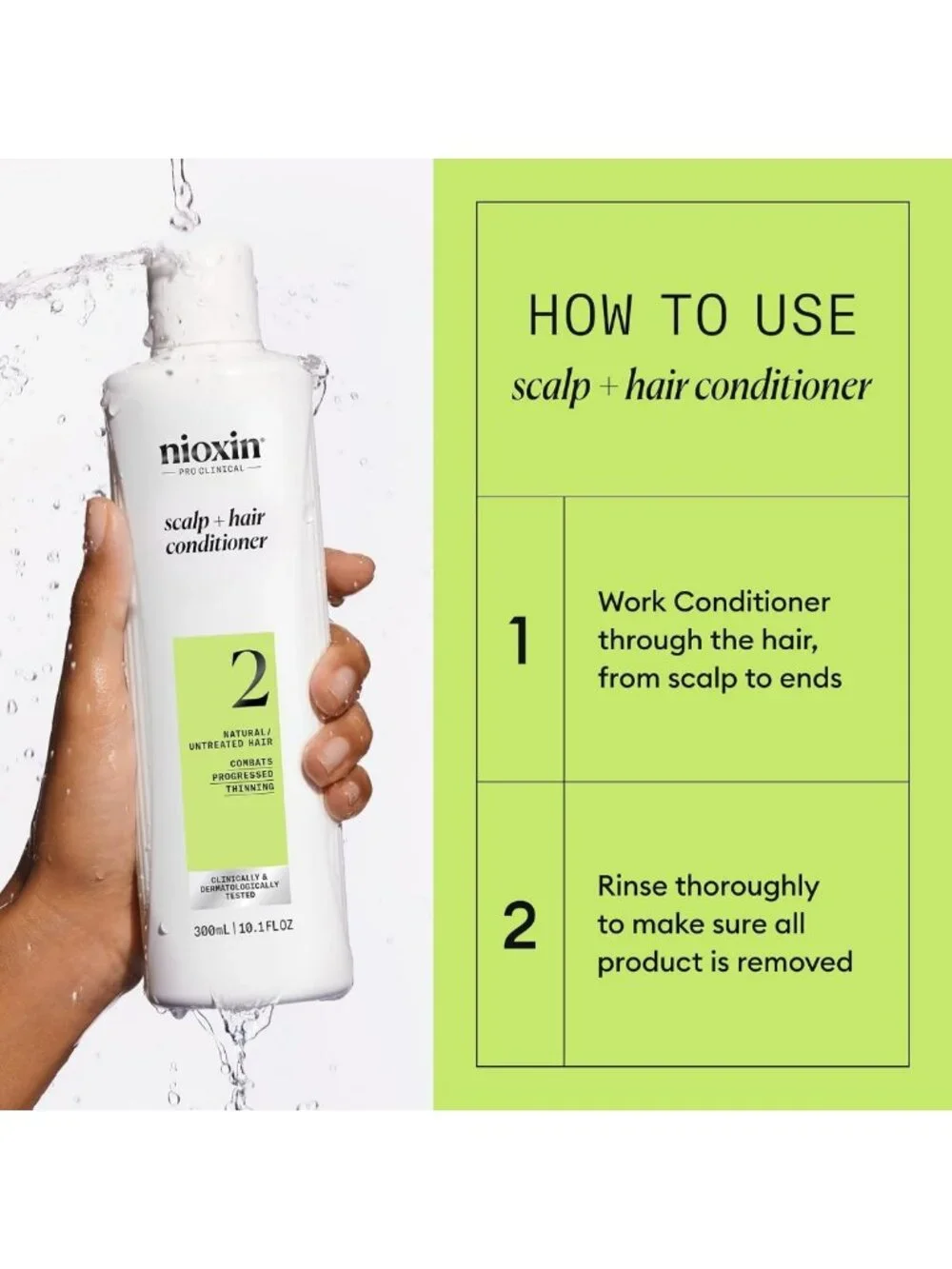 Thickening Conditioner for Natural Hair | Boost Density with Niacinamide